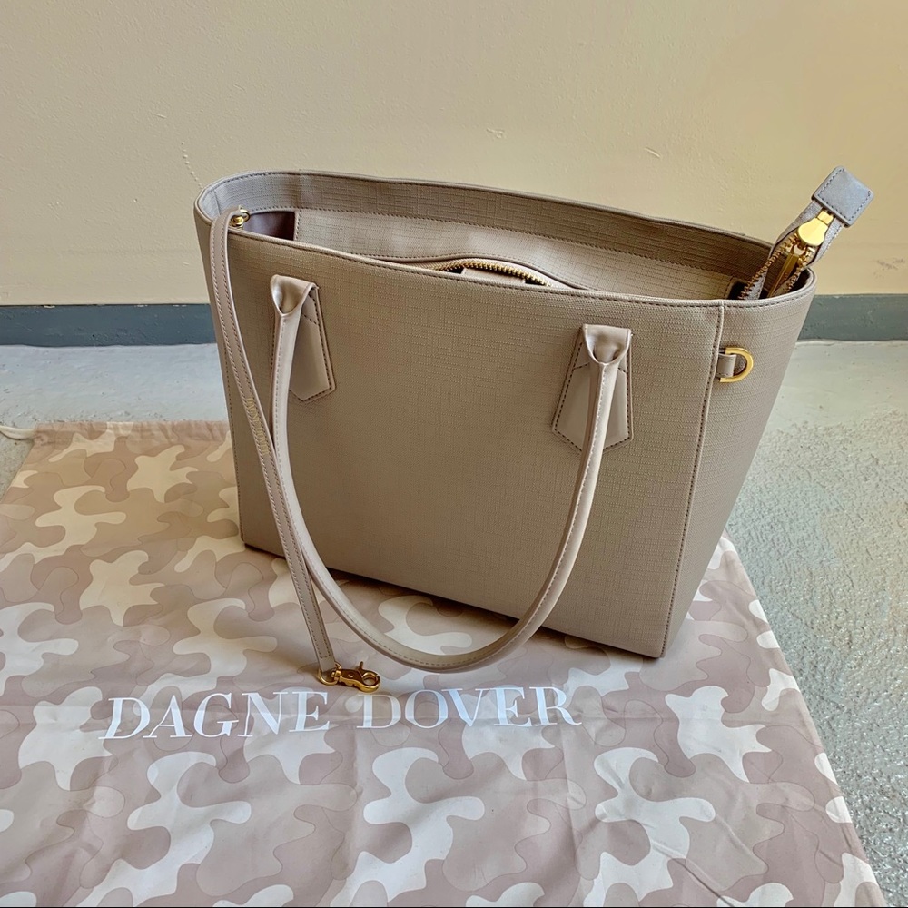 Dagne Dover Signature Classic Tote Bleeker Blush